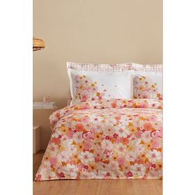 Karaca Home Pegy %100 Pamuk Somon Çift Kişilik Pike Takımı