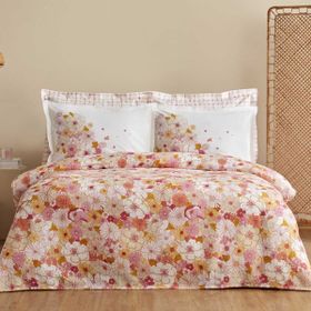 Karaca Home Pegy %100 Pamuk Somon Tek Kişilik Pike Takımı