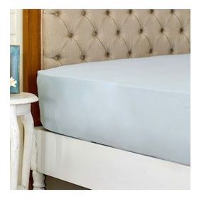 Karaca Home Penye 160x200+30 cm Mavi Çift Kişilik Fitted Çarşaf