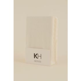Karaca Home Penye Fitted 100x200+30 cm Off White Tek Kişilik Çarşaf