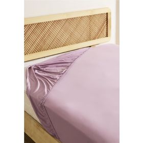 Karaca Home Penye Fitted 100x200+30 cm Pembe Tek Kişilik Çarşaf