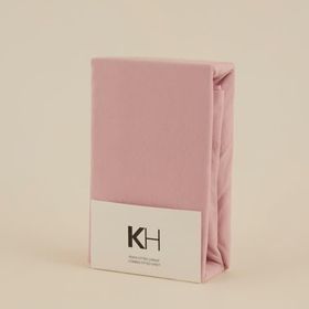 Karaca Home Penye Fitted 100x200+30 cm Pudra Tek Kişilik Çarşaf