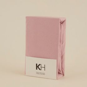 Karaca Home Penye Fitted 100x200+30 cm Pudra Tek Kişilik Çarşaf