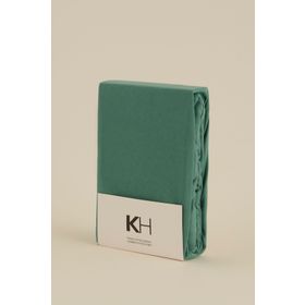 Karaca Home Penye Fitted 100x200+30 cm Yeşil Tek Kişilik Çarşaf