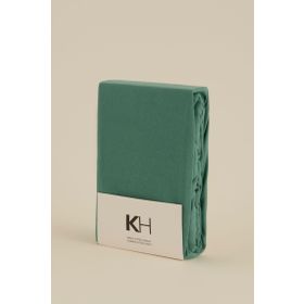 Karaca Home Penye Fitted 100x200+30 cm Yeşil Tek Kişilik Çarşaf