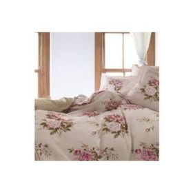 Karaca Home Percale Celine Pudra Çift Kişilik Nevresim Takımı