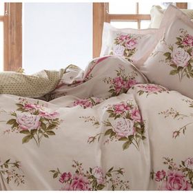 Karaca Home Percale Celine Pudra Çift Kişilik Nevresim Takımı