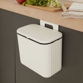 Karaca Home Pino 8 lt Beyaz Çöp Kovası