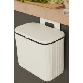 Karaca Home Pino 8 lt Beyaz Çöp Kovası