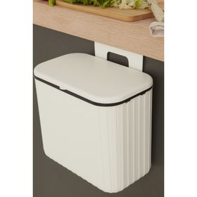 Karaca Home Pino 8 lt Beyaz Çöp Kovası