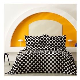 Karaca Home Point Black Çift Kişilik Yatak Örtüsü
