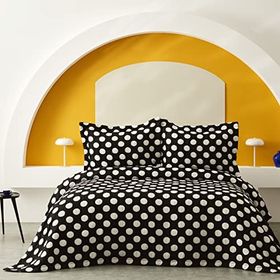 Karaca Home Point Black Tek Kişilik Yatak Örtüsü