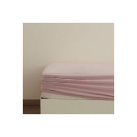 Karaca Home Pudra Basic %100 Pamuk Tek Kişilik Lastikli Çarşaf