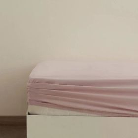 Karaca Home Pudra Basic %100 Pamuk Tek Kişilik Lastikli Çarşaf