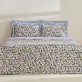 Karaca Home Punava %100 Pamuk Lacivert Çift Kişilik Nevresim Takımı