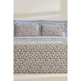 Karaca Home Punava %100 Pamuk Lacivert Çift Kişilik Nevresim Takımı