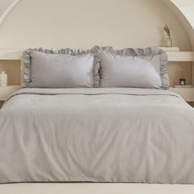 Karaca Home Pure Pamuk Gr i200 x 220 cm Çift Kişilik Nevresim Takımı