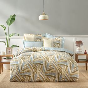 Karaca Home Raul Fitted Bej Çift Kişilik %100 Pamuk Nevresim Takımı