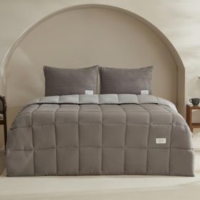Karaca Home Relax Gri Çift Kişilik Comfort Uyku Seti