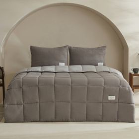 Karaca Home Relax Gri Tek Kişilik Comfort Uyku Seti