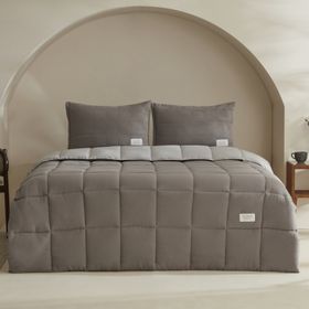 Karaca Home Relax Gri Tek Kişilik Comfort Uyku Seti
