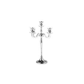 Karaca Home Rena 3'lü Silver 45x30 cm Şamdan