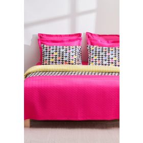 Karaca Home Reyna Fuşya Tek Kişilik Düet Set