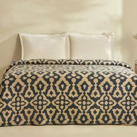 Karaca Home Rina Lacivert Tek Kişilik Pamuklu Battaniye