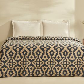 Karaca Home Rina Lacivert Tek Kişilik Pamuklu Battaniye