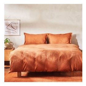 Karaca Home Robin Terracotta Tek Kişilik Trio Nevresim Takımı