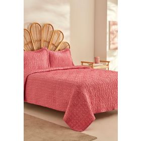 Karaca Home Rody Fuşya Çift Kişilik Yatak Örtüsü
