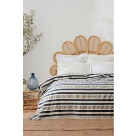 Karaca Home Roller Indigo Çift Kişilik Yatak Örtüsü