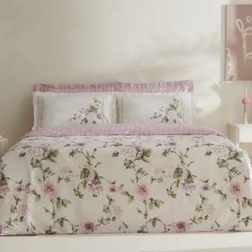 Karaca Home Rosales %100 Pamuk 120 Tel Çift Kişilik Saten Nevresim Takımı