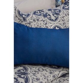 Karaca Home Rosario 35x50 cm Lacivert Püsküllü Dolgulu Kırlent