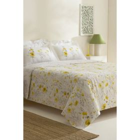 Karaca Home Rosella %100 Pamuk Sarı Tek Kişilik Nevresim Takımı