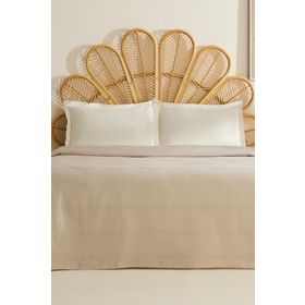 Karaca Home Rosy Bej Çift Kişilik Tek Pike