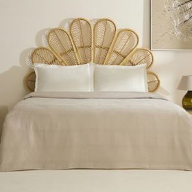 Karaca Home Rosy Bej Çift Kişilik Tek Pike