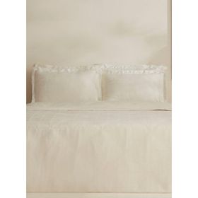 Karaca Home Royale Beyaz Çift Kişilik Nevresim Takımı