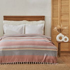 Karaca Home Salerno Çift Kişilik Terracota Peştamal Pike
