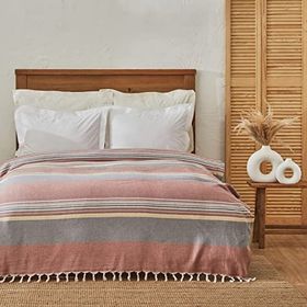 Karaca Home Salerno Çift Kişilik Terracota Peştamal Pike