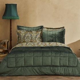 Karaca Home Shrerrie Yeşil Çift Kişilik Luxury Comfort Set