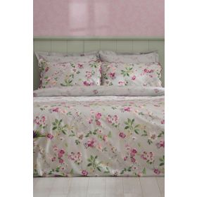 Karaca Home Sierra %100 Pamuk Pembe Çift Kişilik Nevresim Takımı