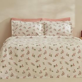 Karaca Home Silvie %100 Pamuk Kırmızı Tek Kişilik Pike Takımı