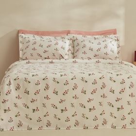 Karaca Home Silvie %100 Pamuk Kırmızı Tek Kişilik Pike Takımı