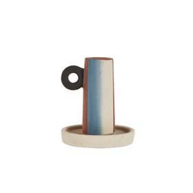 Karaca Home Simple 9,6 cm Kahverengi Şamdan