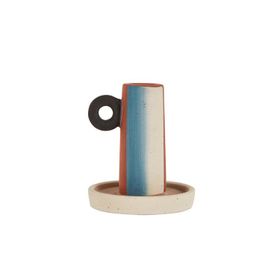 Karaca Home Simple 9,6 cm Mavi Şamdan