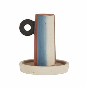 Karaca Home Simple 9,6 cm Mavi Şamdan