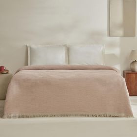 Karaca Home Sion Pudra Çift Kişilik Sonil Battaniye