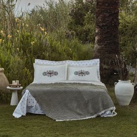 Karaca Home Siya Multicolor Çift Kişilik Battaniye Takımı