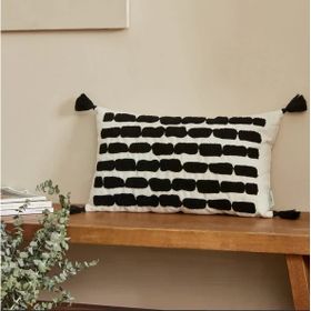 Karaca Home Siyah Sheri Dolgulu Kırlent